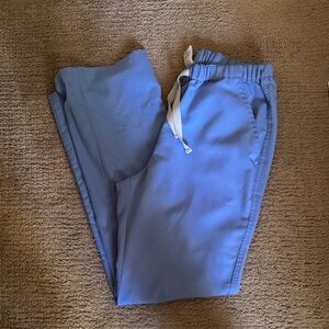 Figs Sky Blue Scrub Pants